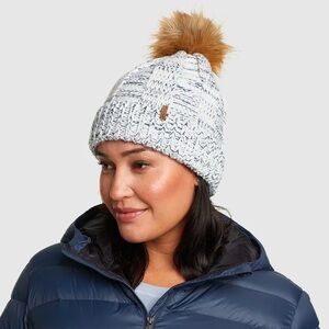 Eddie Bauer Women's Space-Dye Ribbed Beanie - Atlantic